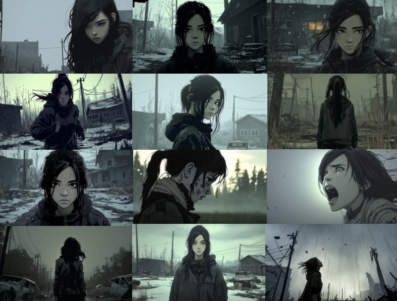 RIVER visual development image board